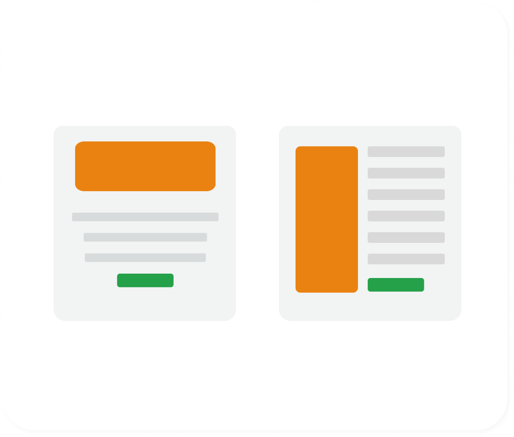 Specific solutions for e-commerce
