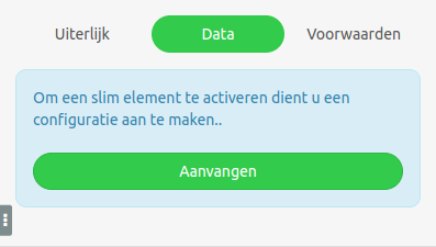 Activeren slimme elementen